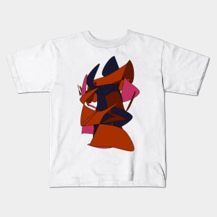 Modern Red Riding Hood Kids T-Shirt